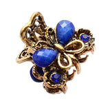 Maxbell Women Mini Butterfly Hair Claw Clip Hair Accessories Headwear Jewelry Blue