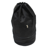 Maxbell Basketball Carry Bag Mesh Sports Equipment Backpack Shoulder Strap Black