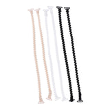 Maxbell Women's Convertible Lace Bra Straps Replacement Shoulder Straps 3 Pair