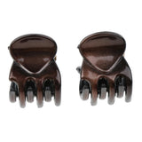 Maxbell 12Pieces Fashion Women Resin Mini Hairpin 6 Claws Girls Hair Clip Clamp 01