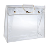 Maxbell Transparent Dust Bag Clear Organizer Dustproof Handbag Holder Clear Size C