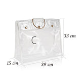 Maxbell Transparent Dust Bag Clear Organizer Dustproof Handbag Holder Clear Size C