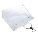 Maxbell Transparent Dust Bag Clear Organizer Dustproof Handbag Holder Clear Size C