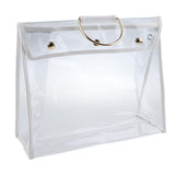 Maxbell Transparent Dust Bag Clear Organizer Dustproof Handbag Holder Clear Size C