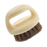Maxbell Professional Shoe Shine Brush Horsehair Leather Clothes Bag Boot Shoes Care Polish Brush - Aladdin Shoppers