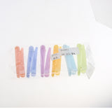 12pcs Plastic Duck Bill Teeth Bows Hair Clip Non Slip Hairpin Accessories 03