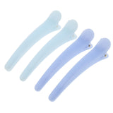 12pcs Plastic Duck Bill Teeth Bows Hair Clip Non Slip Hairpin Accessories 03