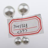 Maxbell Pearl Brooch Lapel Pin Breastpin Women Collar Safety Pin Silver design 1 - Aladdin Shoppers