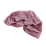 Womens Pure Silk Sleeping Hats Wrap Night Cap Hair Care Bonnet