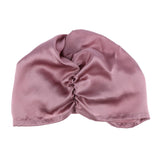Womens Pure Silk Sleeping Hats Wrap Night Cap Hair Care Bonnet
