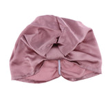 Womens Pure Silk Sleeping Hats Wrap Night Cap Hair Care Bonnet