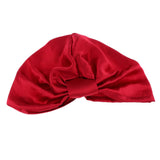 Womens Pure Silk Sleeping Hats Wrap Night Cap Hair Care Bonnet
