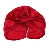 Womens Pure Silk Sleeping Hats Wrap Night Cap Hair Care Bonnet