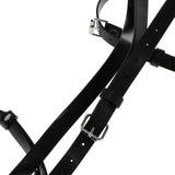 Maxbell Maxbell Sexy Punk Leather Waist Leg Harness Garter Cincher 4 Thigh Rings for Women