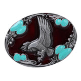 Zinc Alloy Western Cowboy Cowgirl Rodeo Eagle Belt Buckle Jeans Accessory