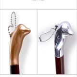 Maxbell Dolphin Head Long Metal Shoe Horn Shoe Lifter with Schima Wood Handle Gold