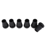 6x Hiking Sticks Trekking Poles Walking Canes Replacement Rubber Tips Caps