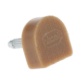 Maxbell 3 Pairs High Heel Tips Taps Shoe Repair Replacement Dowels Pads 14x14mm Apricot
