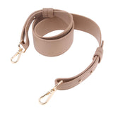 4cm Wide Purse Strap Replacement Leather Crossbody Bag Straps Handbag Belt Khaki