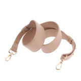 4cm Wide Purse Strap Replacement Leather Crossbody Bag Straps Handbag Belt Khaki