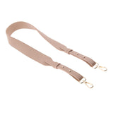 4cm Wide Purse Strap Replacement Leather Crossbody Bag Straps Handbag Belt Khaki