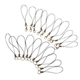 10pcs DIY Mobile Cellphone Keychain Lanyard Charms Strap with lobster clasp
