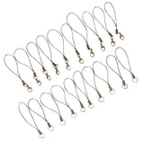 10pcs DIY Mobile Cellphone Keychain Lanyard Charms Strap with lobster clasp