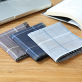 Maxbell 4 Pieces Men Women 100% Cotton Square Handkerchief Hanky Bridal Party Hankie
