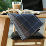 Maxbell 4 Pieces Men Women 100% Cotton Square Handkerchief Hanky Bridal Party Hankie