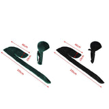 Maxbell 2pcs Unisex Velvet Bandana Durag Headwear Pirate Wrap Hat