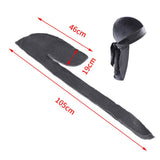 Maxbell 2pcs Unisex Velvet Bandana Durag Headwear Pirate Wrap Hat
