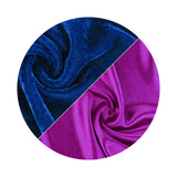 Maxbell 2pcs Unisex Velvet Bandana Durag Headwear Pirate Wrap Hat