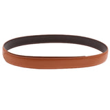 Maxbell 2 Pieces Men Leather Replacement Belt Double Stitch Classic Design Belt 35mm