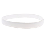 Maxbell 2 Pieces Men Leather Replacement Belt Double Stitch Classic Design Belt 35mm