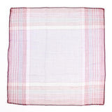 Maxbell 24Pack Men's Plaid Pattern Cotton Handkerchiefs Classic Pocket Square Hanky