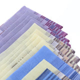 Maxbell 24Pack Men's Plaid Pattern Cotton Handkerchiefs Classic Pocket Square Hanky