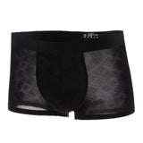 Maxbell Men Underwear Briefs Low Waist Soft Underpant Sexy Lingerie Black XXL - Aladdin Shoppers