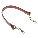 Short Bag Strap Replacement Pu Leather Handbag Handle DIY Bag Belts Coffee