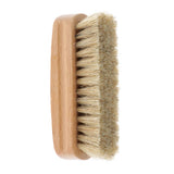 Maxbell Shoe Brush Pig Hair Brush Shoe Shiner Brush Wooden Handle Cleaning Brush