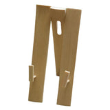 Maxbell 2x Hand Fan Display Stands Bamboo Chinese Folding Fan Holder Base Adjustable
