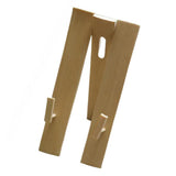 Maxbell 3x Hand Fan Display Stands Bamboo Chinese Folding Fan Holder Base Adjustable