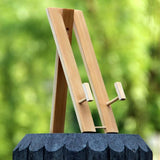 Maxbell 2x Hand Fan Display Stands Bamboo Chinese Folding Fan Holder Base Adjustable