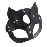 Maxbell Face Mask Rabbit Cat Studded Masquerade Costumes Stud Rivet Cat 3