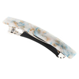 Maxbell Women French Style Acetate Barrette Spring Hairclip Hair Jewelry Warm White