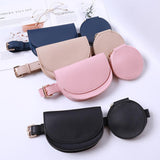 Maxbell Female Girls Simple Fanny Pack Belt Bag Bumbag Waist Bag Phone Coin Wallet