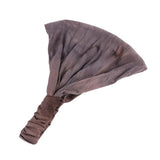Maxbell Tie-Dye Headband Stretch Wide Hair Wrap Hair Band Yoga Headwear Gray