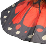 Maxbell Kid's Dance Wings Dancing Butterfly Wing Halloween Dance Accessories Props