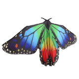 Maxbell Kid's Dance Wings Dancing Butterfly Wing Halloween Dance Accessories Props
