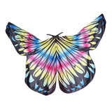 Maxbell India Colorful Angel Isis Wings Glow Dance Wings Girl Party Accessory Props