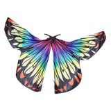 Maxbell Adults Belly Wings Dancing Butterfly Wing Halloween Dance Accessories Props